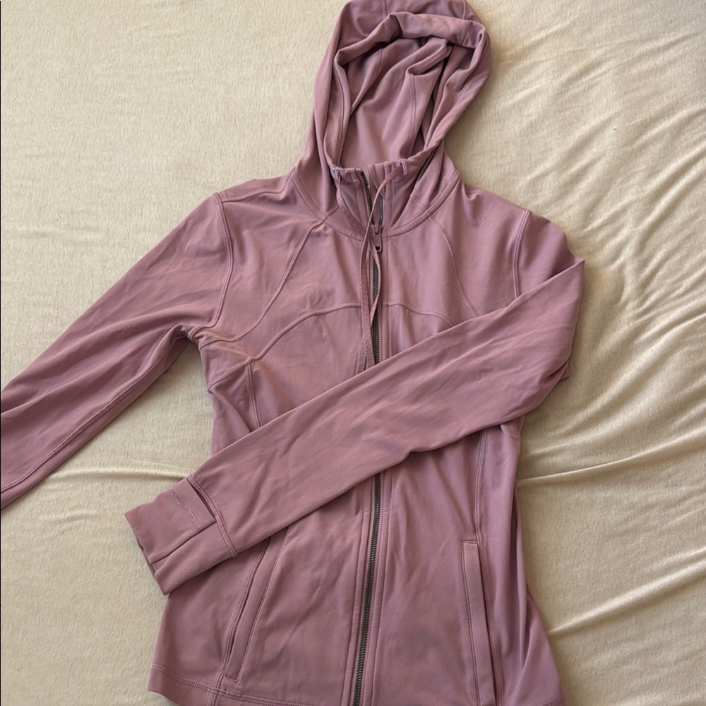 Lululemon Athletica Pink High Collar Jacket